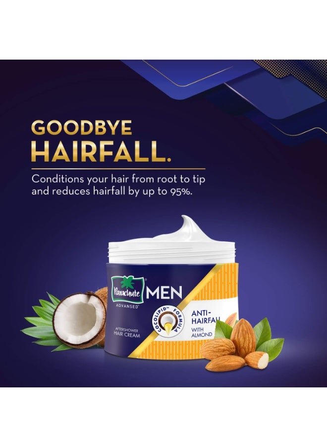 Parachute Advansed Almond Hair Cream, 100Ml |Anti Hairfall | Dry Hair Cream After Shower |Non Sticky Oil Replacement Hair Cream & PDeep Nourish Body Lotion For Women & Men, Dry Skin, 250Ml, 4 count - Image 4